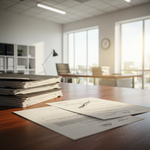 desk-with-documents